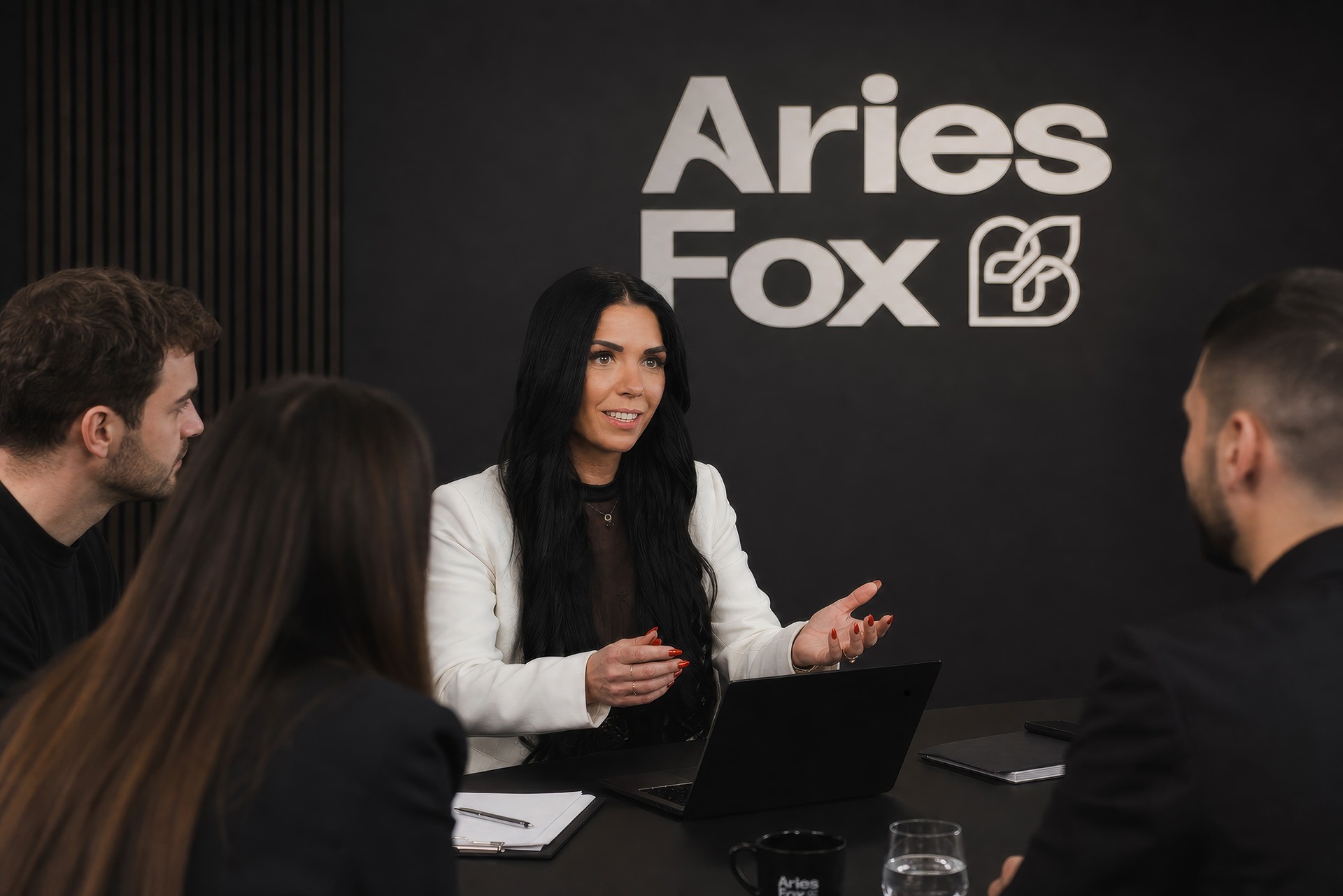 Astrid Meixner im Mentoring-Gespräch